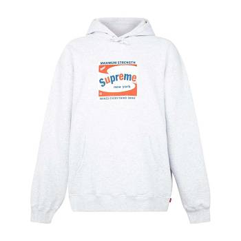 White Supreme Shine Logo Print Hoodie | Supreme 123UT